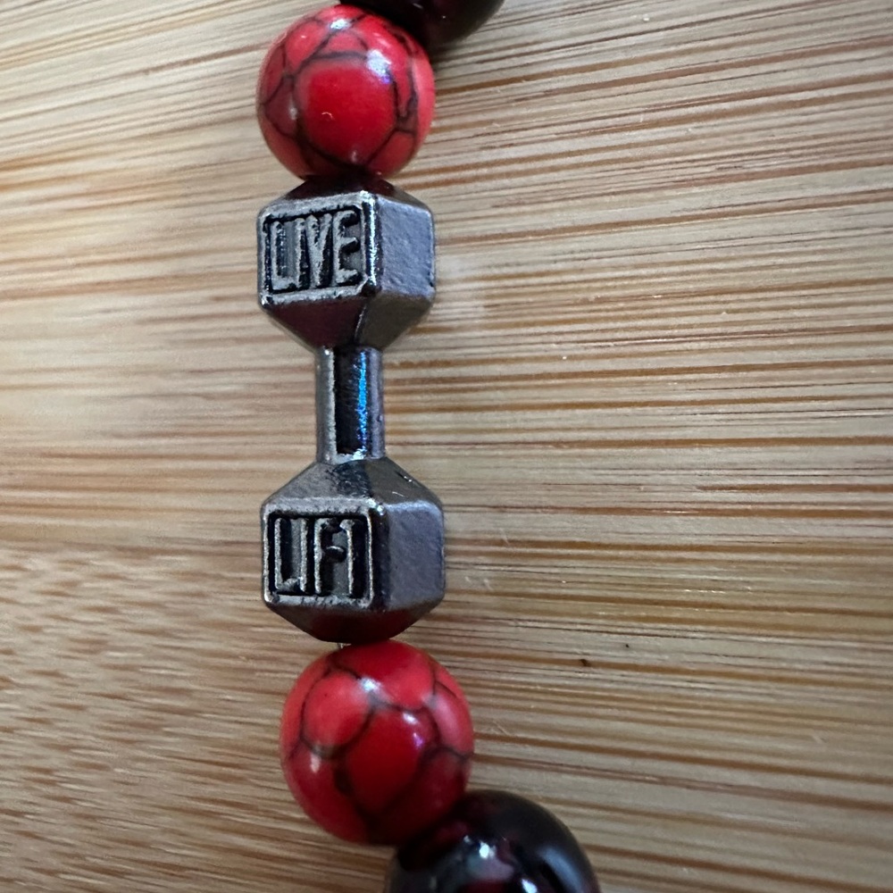 Handmade “LIVE LIFT” bracelet - Picture 2 of 2